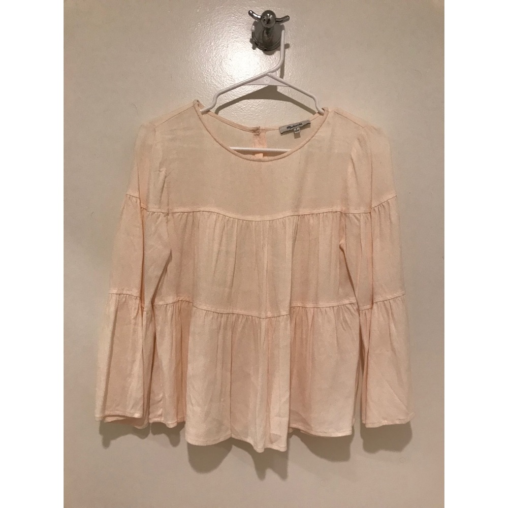 Cream Madewell Blouse